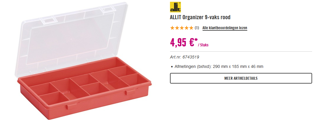 groter bakje